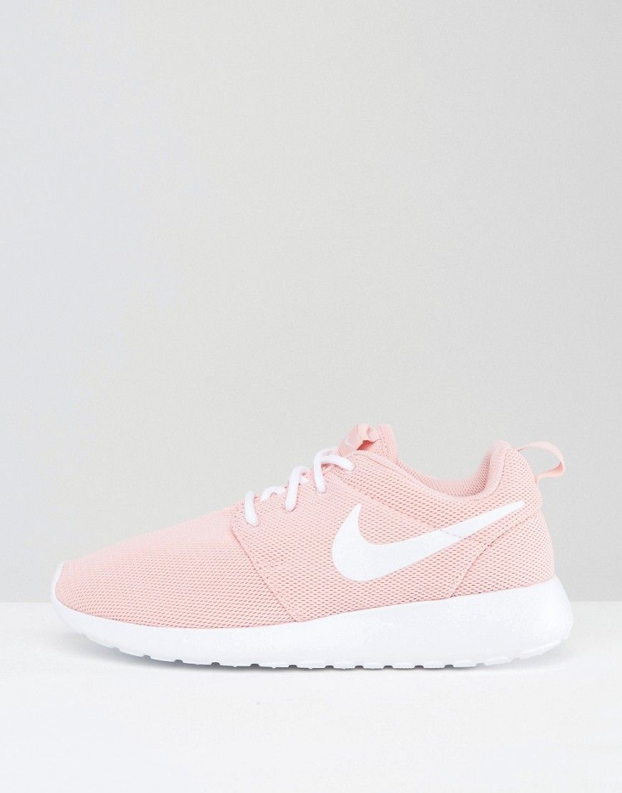 pink nike shoes